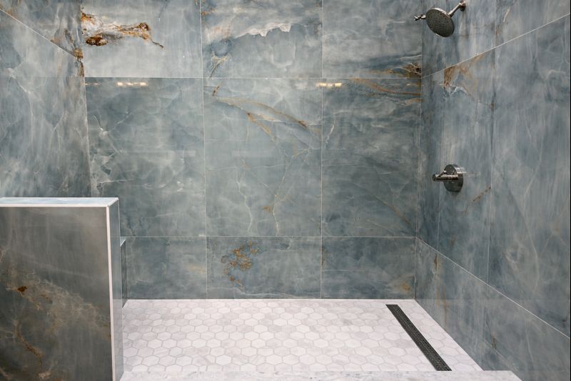 MODERN BATHROOM REMODE RONIE CONSTRUCTION