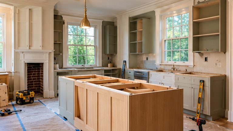 Illustrative image accompanying Small Kitchen Layout Ideas for Homes in Lexington, MA; not an actual Ronie Construction project