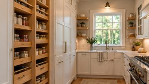 Illustrative image accompanying Smart Kitchen Storage Ideas for Older Homes in Newton, MA; not an actual Ronie Construction project